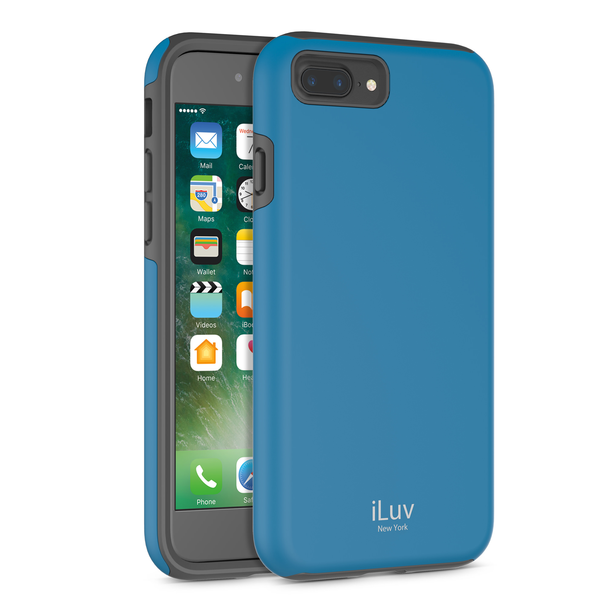 Capinha iPhone 7 Plus iLuv Regatta AntiShock Blue iLuv Shop